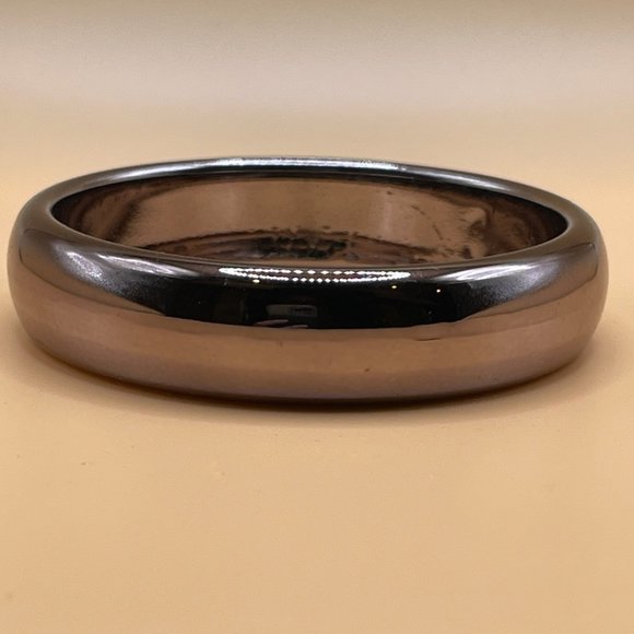 BR42-Basic Silver Bangle - Picture 1 of 4